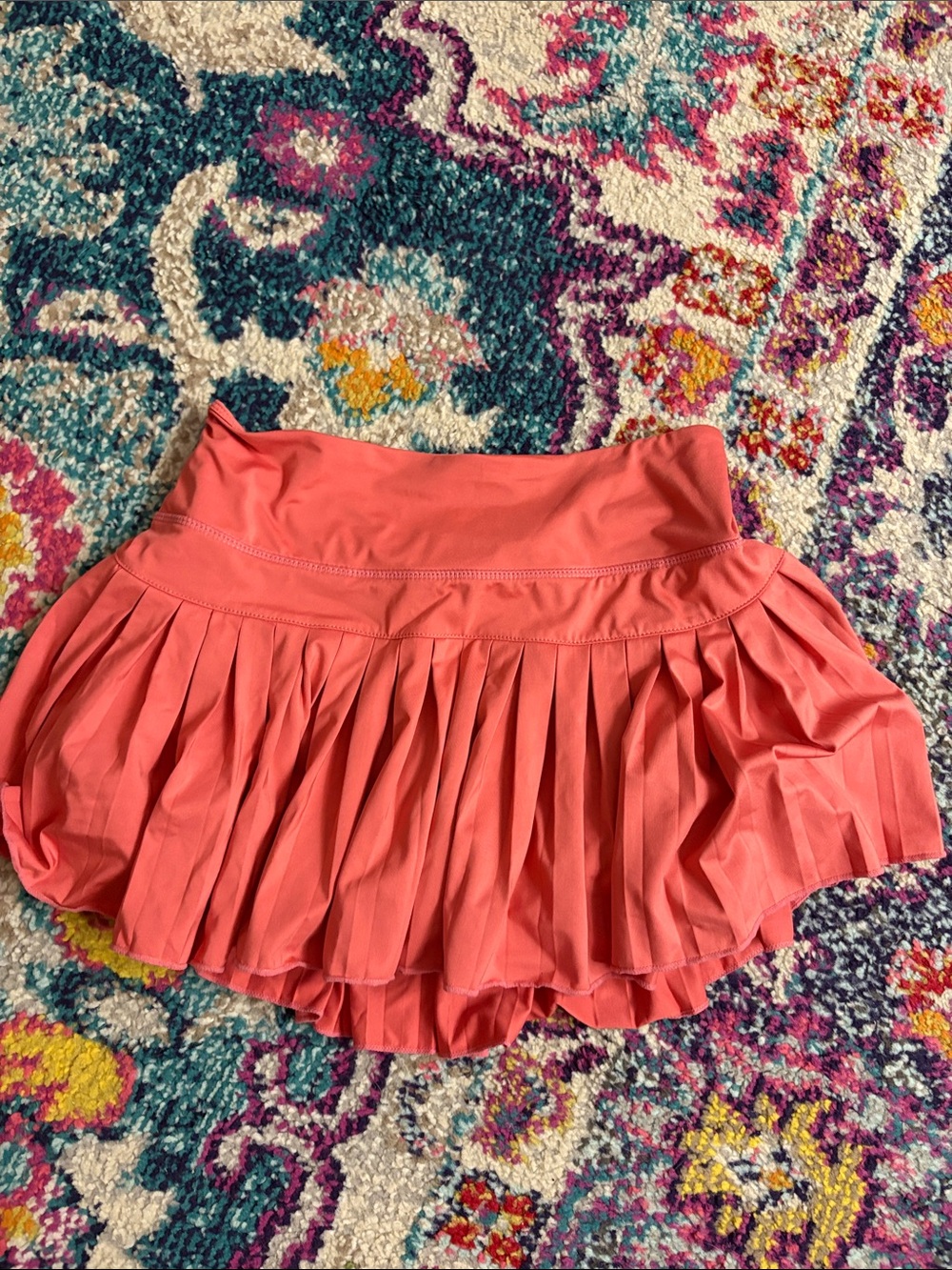 Coral Gold Hinge Skirt